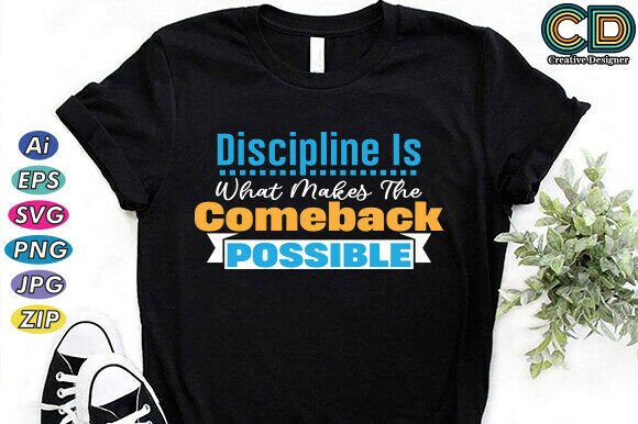Discipline Comeback Graphics: Freebies for Crafters