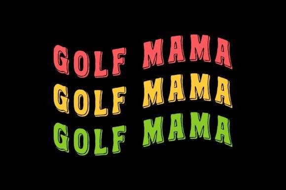 Free Retro Golf Mama SVG Graphics & Freebies Review