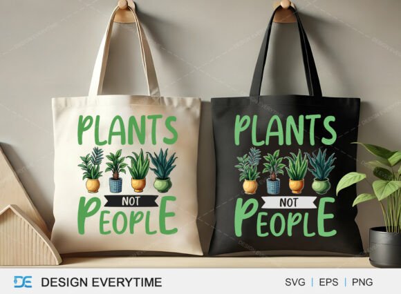 Plants Not People Tote Bag Free Review