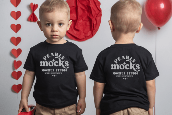 Valentine BC3001T Kids T-shirt Mockup 42 Review