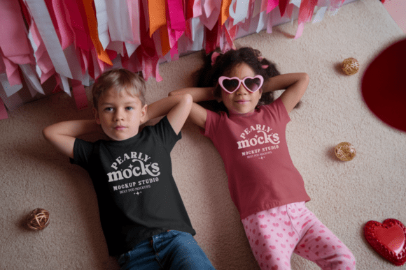 Valentine BC3001T Kids T-shirt Mockup 45 Review